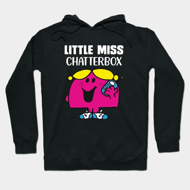 LITTLE MISS CHATTERBOX Hoodie by reedae